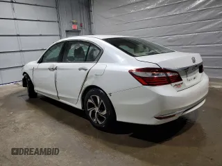 2016 Honda Accord Sedan LX with VIN 1HGCR2F31GA207017, listed as a Copart auction lot 46866595 with 225,260 mi miles and Salvage Title. Bid and sale history available at carsss.com. Image 2.