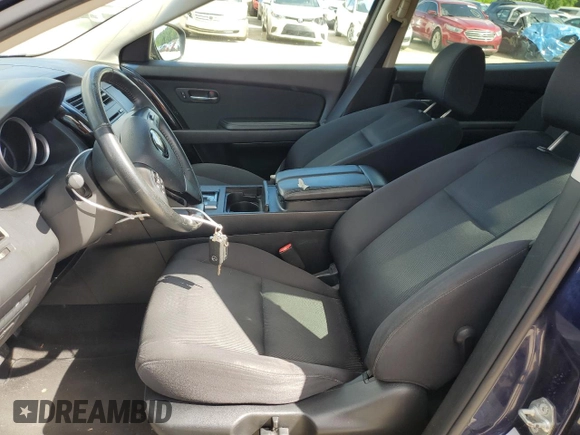 2012 Mazda CX-9 Sport with VIN JM3TB3BV8C0360906, listed as a Copart auction lot 57524154 with 89,662 mi miles and Salvage Title. Bid and sale history available at DreamBid. Image 7.