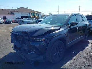 2025 Mazda CX-50 S Premium with VIN 7MMVABDM1SN314175, listed as a IAAI auction lot 41793171 with 7,839 mi miles and . Bid and sale history available at DreamBid. Image 2.