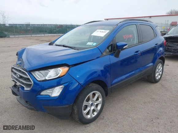 2021 Ford EcoSport SE with VIN MAJ3S2GE7MC446256, listed as a IAAI auction lot 41782685 with 30,137 mi miles. Bid and sale history available at carsss.com. Image 2.