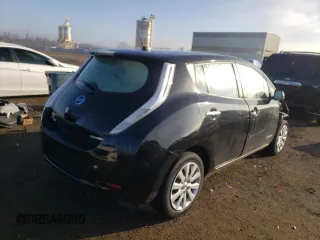 2015 Nissan LEAF SV with VIN 1N4AZ0CP2FC325121, listed as a Copart auction lot 41566553 with 0 mi miles. Bid and sale history available at carsss.com. Image 3.