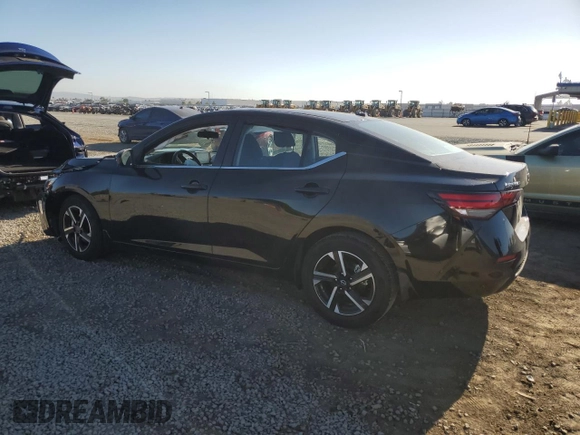 2024 Nissan Sentra SV with VIN 3N1AB8CV2RY325792, listed as a Copart auction lot 57913725 with 13,630 mi miles and Salvage title. Bid and sale history available at DreamBid. Image 2.