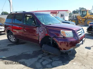 2008 Honda Pilot VP with VIN 5FNYF28238B008772, listed as a IAAI auction lot 42014263 with 110,239 mi miles and . Bid and sale history available at DreamBid. Image 1.