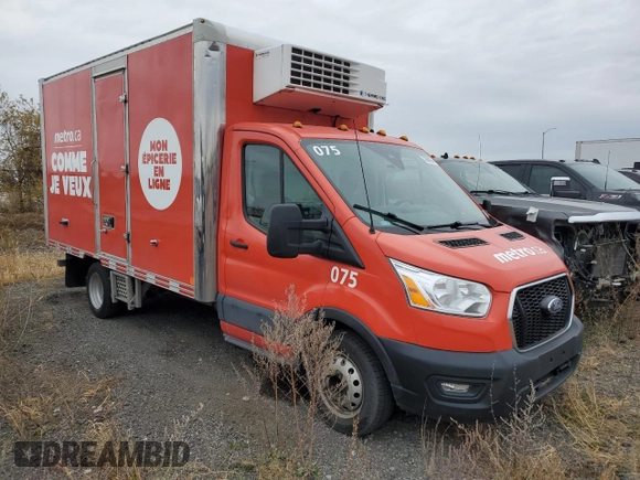 2020 Ford Transit with VIN 1FDBF6ZG8LKB63378, listed as a Copart auction lot 73039264 with Not Provided miles and Non Repairable. Bid and sale history available at DreamBid. Image 4.