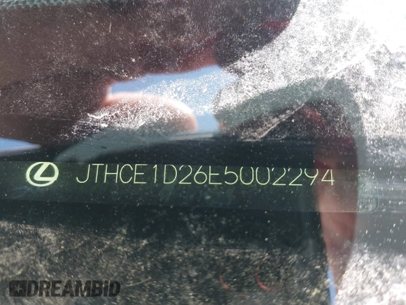 2014 Lexus IS 350 z VIN JTHCE1D26E5002294, wystawiony jako IAAI lot #42261693 z przebiegiem 159 099 mil mil oraz . Historia ofert i sprzedaży dostępna na DreamBid. Obrazek 9.