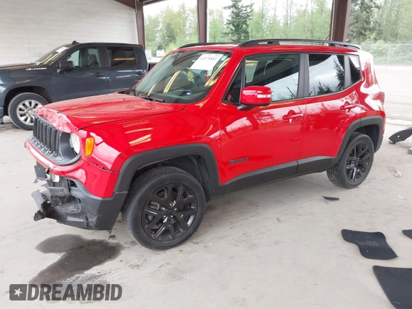 2017 Jeep Renegade Altitude with VIN ZACCJBBB9HPG47295, listed as a IAAI auction lot 42078881 with 49,824 mi miles and . Bid and sale history available at DreamBid. Image 18.