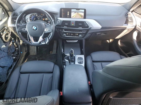 2019 BMW X3 sDrive30i with VIN 5UXTR7C55KLR50096, listed as a Copart auction lot 45906865 with 61,280 mi miles and Salvage Title. Bid and sale history available at carsss.com. Image 8.