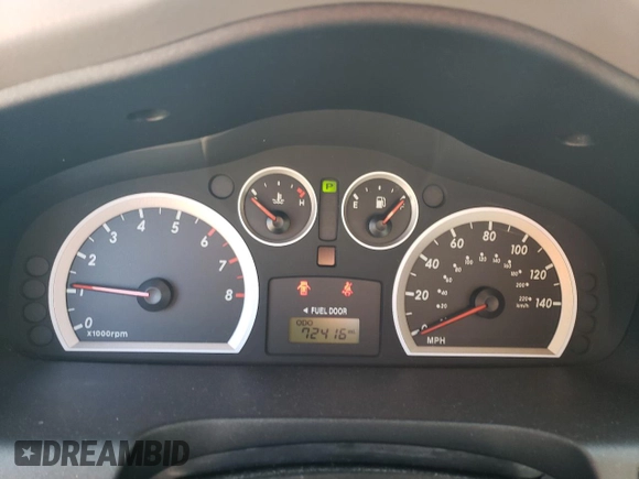 2006 Hyundai Santa Fe GLS with VIN KM8SC13E86U101698, listed as a Copart auction lot 71602044 with 72,416 mi miles and Salvage Title. Bid and sale history available at carsss.com. Image 9.