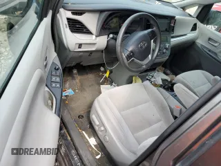 2016 Toyota Sienna LE with VIN 5TDJK3DC3GS134674, listed as a Copart auction lot 67357104 with 105,079 mi miles and Salvage Title. Bid and sale history available at carsss.com. Image 8.
