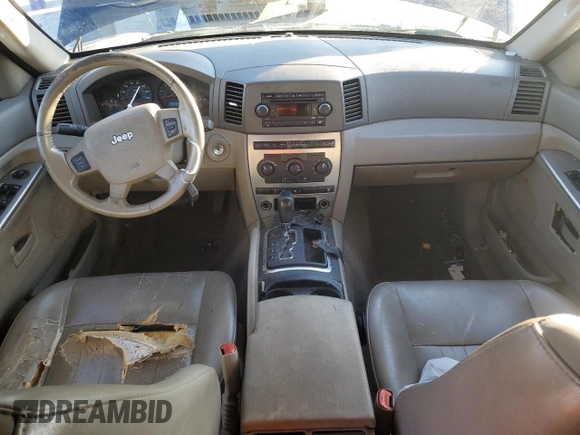2006 Jeep Grand Cherokee Laredo with VIN 1J4HS48N26C149080, listed as a Copart auction lot 87550555 with 245,001 mi miles and Salvage Title. Bid and sale history available at carsss.com. Image 8.