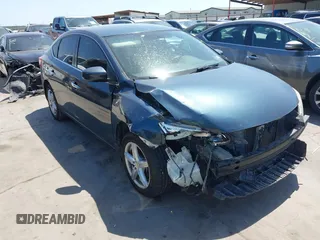 2015 Nissan Sentra SR with VIN 3N1AB7AP5FL657846, listed as a IAAI auction lot 42008194 with 97,029 mi miles and . Bid and sale history available at DreamBid. Image 1.