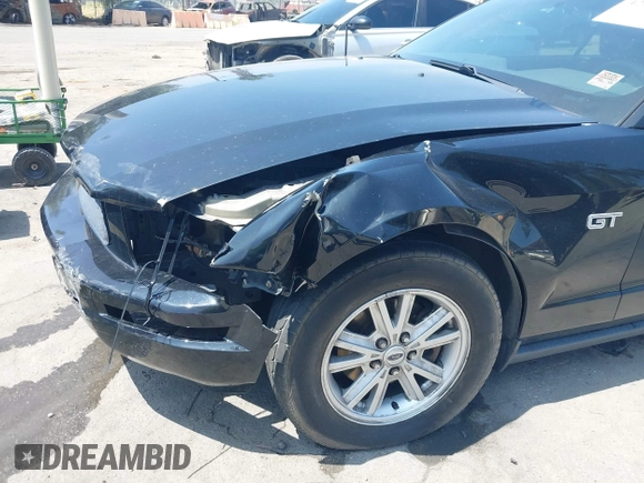 2005 Ford Mustang Deluxe with VIN 1ZVFT84N455189166, listed as a IAAI auction lot 42461064 with 144,956 mi miles and . Bid and sale history available at DreamBid. Image 6.