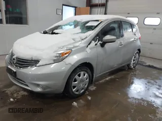 2015 Nissan Note S Plus with VIN 3N1CE2CP2FL370903, listed as a IAAI auction lot 41606993 with 60,672 mi miles and . Bid and sale history available at DreamBid. Image 2.