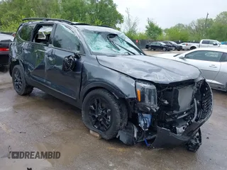 2024 Kia Telluride SX Prestige X-Line z VIN 5XYP5DGC9RG530255, wystawiony jako IAAI lot #42126741 z przebiegiem 8 595 mil mil oraz . Historia ofert i sprzedaży dostępna na DreamBid. Obrazek 1.