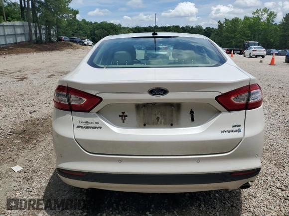 2015 Ford Fusion SE Hybrid with VIN 3FA6P0LU1FR210884, listed as a Copart auction lot 60035595 with 125,798 mi miles and Salvage title. Bid and sale history available at DreamBid. Image 6.