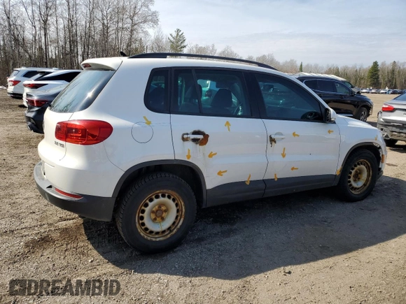 2013 Volkswagen Tiguan with VIN WVGHV7AX5DW527541, listed as a Copart auction lot 52641605 with 317,783 mi miles and Clean Title. Bid and sale history available at DreamBid. Image 3.