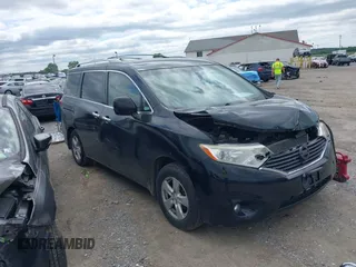 2015 Nissan Quest SV z VIN JN8AE2KP1F9130275, wystawiony jako IAAI lot #42284631 z przebiegiem 153 599 mil mil oraz . Historia ofert i sprzedaży dostępna na DreamBid. Obrazek 1.
