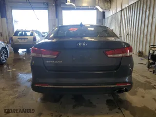 2017 Kia Optima LX with VIN 5XXGT4L33HG142677, listed as a Copart auction lot 51060155 with 144,023 mi miles and Non Repairable. Bid and sale history available at carsss.com. Image 6.