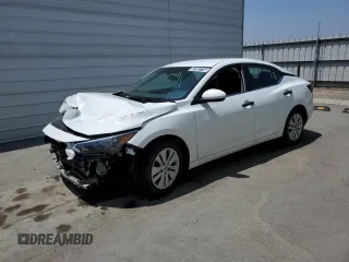 2025 Nissan Sentra S с VIN 3N1AB8BVXSY276865, выставлен на аукционе Copart как лот 62302715 с пробегом 5 130 миль миль и Списание • Salvage title. История ставок и продаж доступна на DreamBid. Изображение 1.