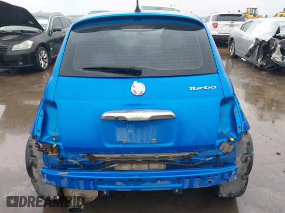 2018 FIAT 500 Pop with VIN 3C3CFFKH8JT465183, listed as a IAAI auction lot 41412115 with 87,260 mi miles. Bid and sale history available at carsss.com. Image 17.