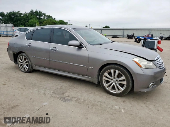 2008 Infiniti M с VIN JNKAY01E88M602624, выставлен на аукционе Copart как лот 58819015 с пробегом Не указан миль и Списание • Salvage title. История ставок и продаж доступна на DreamBid. Изображение 4.