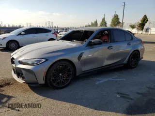 2023 BMW M3 Competition with VIN WBS33AY04PFP89350, listed as a Copart auction lot 73929504 with 20,194 mi miles and Salvage Title. Bid and sale history available at carsss.com. Image 1.