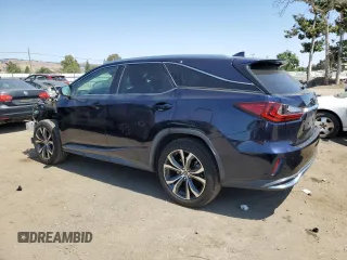 2020 Lexus RX 350L with VIN JTJHZKFA1L2021675, listed as a Copart auction lot 62547055 with 86,461 mi miles and Salvage title. Bid and sale history available at DreamBid. Image 2.