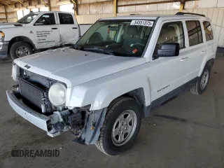 2013 Jeep Patriot Sport z VIN 1C4NJPBA7DD109636, wystawiony jako Copart lot #54551375 z przebiegiem 122 468 mil mil oraz Szkoda całkowita • Salvage title. Historia ofert i sprzedaży dostępna na DreamBid. Obrazek 1.