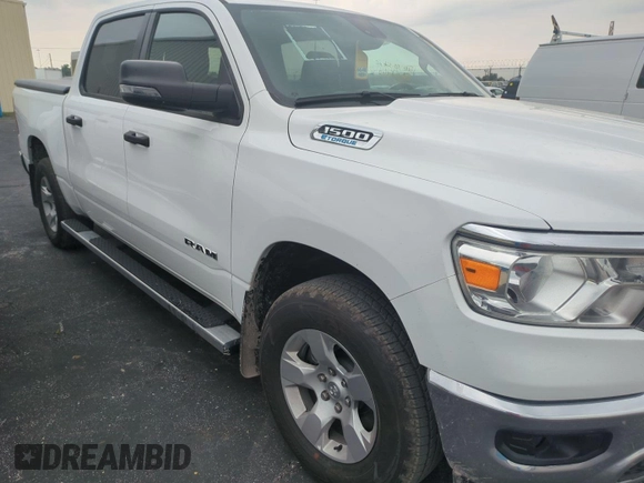 2023 Ram 1500 Big Horn with VIN 1C6RRFFG7PN518566, listed as a IAAI auction lot 42585867 with 172 mi miles and . Bid and sale history available at DreamBid. Image 14.