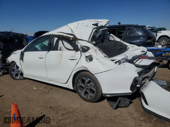 2021 Kia Forte LXS with VIN 3KPF24AD6ME311894, listed as a Copart auction lot 47658215 with 78,355 mi miles and Salvage Title. Bid and sale history available at carsss.com. Image 2.
