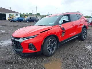2022 Chevrolet Blazer RS с VIN 3GNKBKRS8NS137309, выставлен на аукционе IAAI как лот 42366221 с пробегом 38 368 миль миль и . История ставок и продаж доступна на DreamBid. Изображение 2.