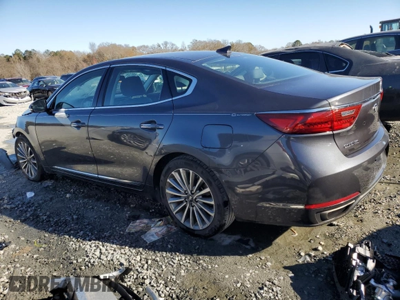 2017 Kia Cadenza Premium with VIN KNALB4J15H5039328, listed as a Copart auction lot 85737924 with 84,686 mi miles and Salvage Title. Bid and sale history available at carsss.com. Image 2.