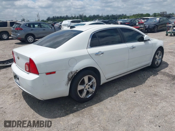 2012 Chevrolet Malibu 2LT with VIN 1G1ZD5EU6CF140634, listed as a IAAI auction lot 42074648 with 203,409 mi miles and . Bid and sale history available at DreamBid. Image 4.