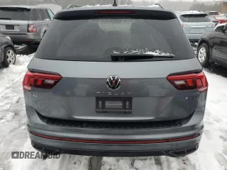 2023 Volkswagen Tiguan SE R-Line Black with VIN 3VV8B7AX2PM108307, listed as a Copart auction lot 43910665 with 21,448 mi miles and Salvage Title. Bid and sale history available at DreamBid. Image 6.