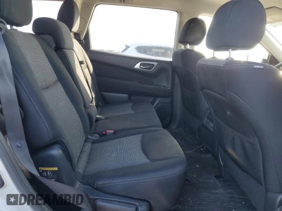 2017 Nissan Pathfinder SV with VIN 5N1DR2MM7HC667749, listed as a Copart auction lot 44380055 with 181,914 mi miles and Salvage Title. Bid and sale history available at carsss.com. Image 11.
