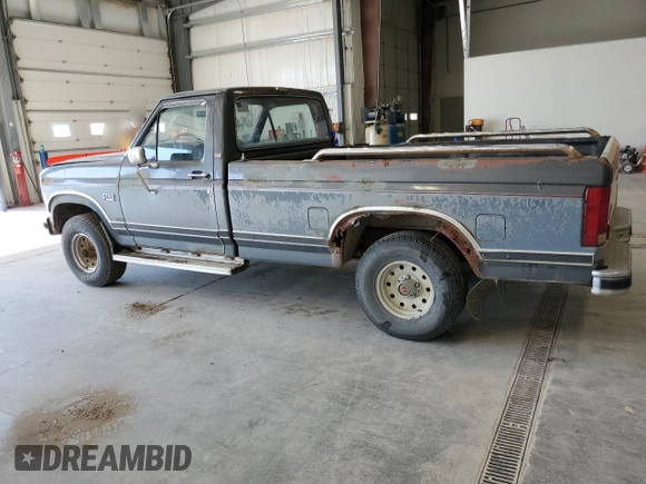 1986 Ford F-150 with VIN 1FTEF14NXGPB18719, listed as a Copart auction lot 56383625 with 16,249 mi miles and Salvage title. Bid and sale history available at DreamBid. Image 2.