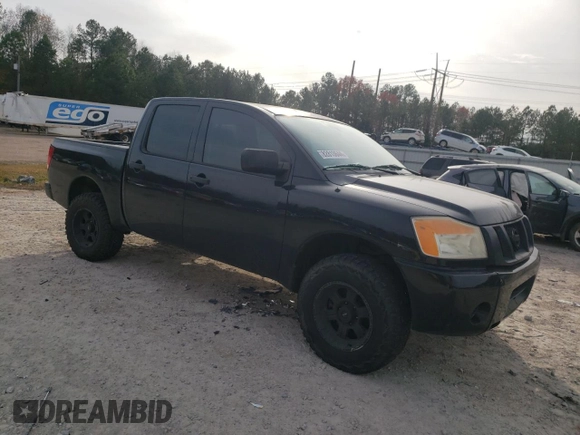 2010 Nissan Titan XE with VIN 1N6AA0EJ1AN323185, listed as a Copart auction lot 82813644 with 154,493 mi miles and Clean Title. Bid and sale history available at carsss.com. Image 4.