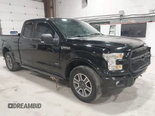 2017 Ford F-150 XL with VIN 1FTEX1EP0HFB72292, listed as a IAAI auction lot 41649699 with 102,132 mi miles. Bid and sale history available at carsss.com. Image 1.