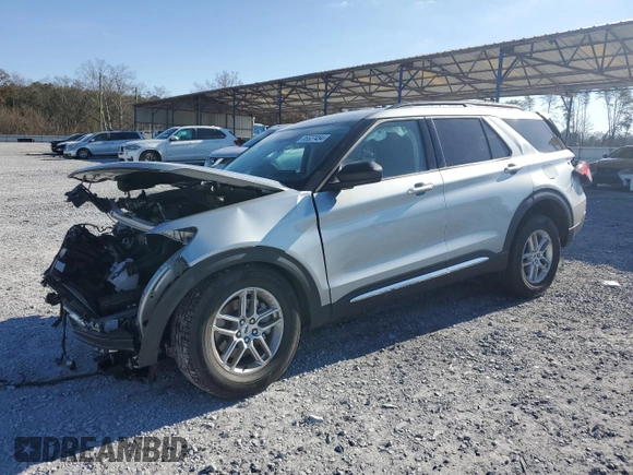2025 Ford Explorer Active with VIN 1FMUK7DH6SGA17671, listed as a Copart auction lot 85527454 with 3,944 mi miles and Salvage Title. Bid and sale history available at carsss.com. Image 1.