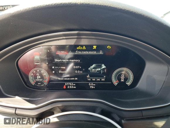 2023 Audi A4 S line Premium Plus z VIN WAUEAAF43PN002886, wystawiony jako Copart lot #48622645 z przebiegiem 37 752 mil mil oraz Szkoda całkowita • Salvage title. Historia ofert i sprzedaży dostępna na DreamBid. Obrazek 9.