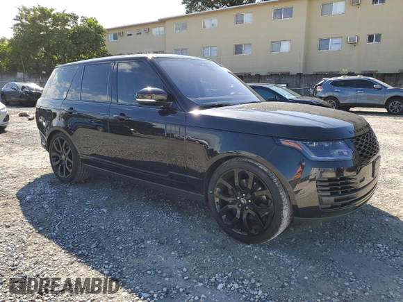 2021 Land Rover Range Rover с VIN SALGR2SU4MA451876, выставлен на аукционе Copart как лот 46472015 с пробегом 37 399 миль миль и На запчасти • Non repairable. История ставок и продаж доступна на DreamBid. Изображение 4.