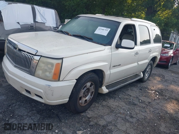 2002 Cadillac Escalade z VIN 1GYEK63N02R112364, wystawiony jako IAAI lot #42346753 z przebiegiem 216 891 mil mil oraz . Historia ofert i sprzedaży dostępna na DreamBid. Obrazek 2.