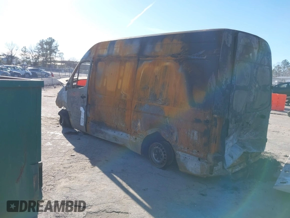 2013 Mercedes-Benz Sprinter Cargo with VIN WD3PE7CC2D5793366, listed as a IAAI auction lot 41588793 with Not Provided miles and . Bid and sale history available at carsss.com. Image 3.