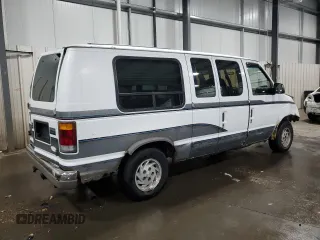 1994 Ford Econoline Cargo with VIN 1FDEE14NXRHA01931, listed as a Copart auction lot 52773195 with 274,770 mi miles and Salvage Title. Bid and sale history available at carsss.com. Image 3.