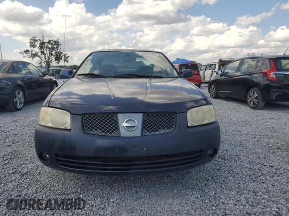 2006 Nissan Sentra S with VIN 3N1CB51D86L583129, listed as a Copart auction lot 55200185 with 196,149 mi miles and Salvage Title. Bid and sale history available at DreamBid. Image 5.