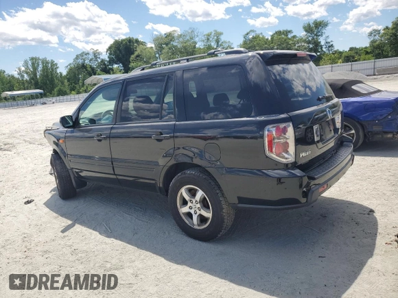 2008 Honda Pilot SE with VIN 5FNYF183X8B006696, listed as a Copart auction lot 58310955 with Not provided miles and Salvage title. Bid and sale history available at DreamBid. Image 2.
