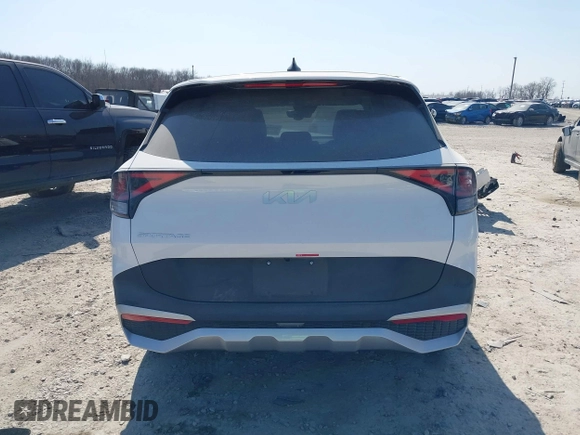 2025 Kia Sportage EX with VIN 5XYK33DF4SG269101, listed as a IAAI auction lot 41772994 with 2,513 mi miles. Bid and sale history available at carsss.com. Image 16.