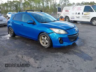 2012 Mazda Mazda3 i Touring with VIN JM1BL1L74C1583900, listed as a IAAI auction lot 41891113 with 217,532 mi miles. Bid and sale history available at carsss.com. Image 1.