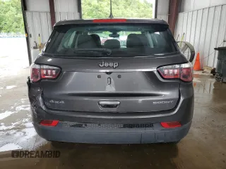 2019 Jeep Compass Sport с VIN 3C4NJDAB5KT683846, выставлен на аукционе Copart как лот 63647365 с пробегом 53 426 миль миль и Списание • Salvage title. История ставок и продаж доступна на DreamBid. Изображение 6.