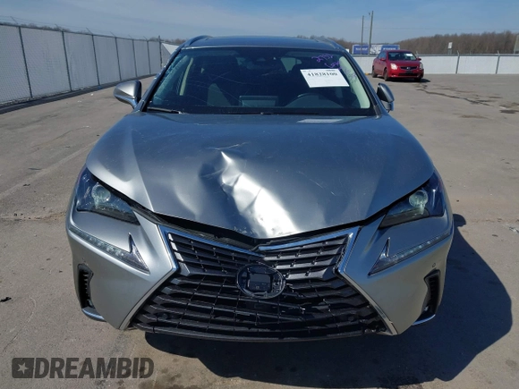 2020 Lexus NX with VIN JTJDARDZ3L2223294, listed as a IAAI auction lot 41828100 with 7,089 mi miles. Bid and sale history available at carsss.com. Image 6.